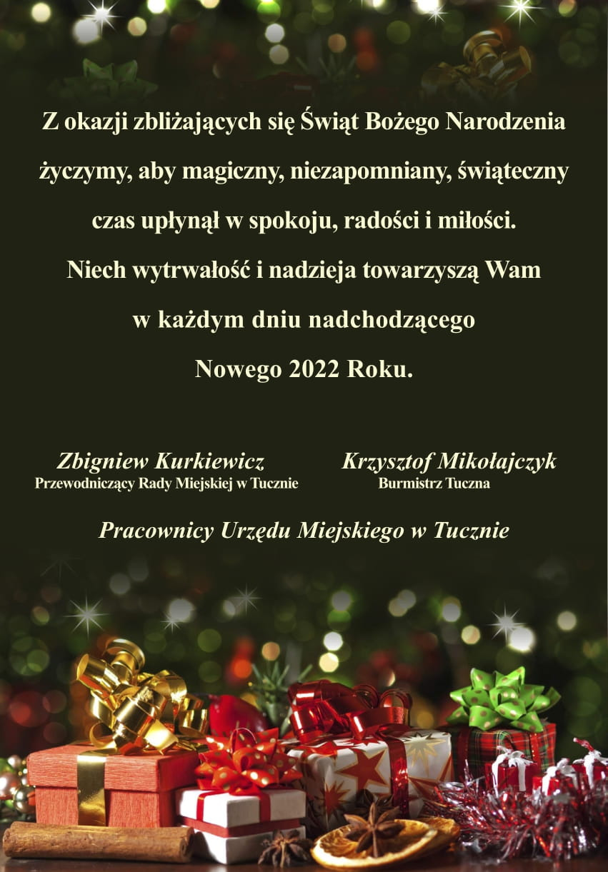 Życzenia świąteczne 2021