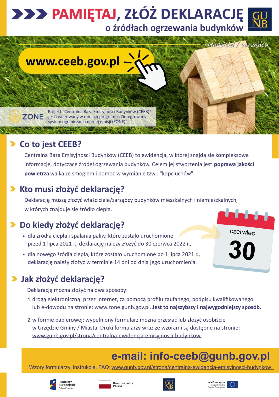 Centralna Ewidencja Emisyjności Budynków - CEEB