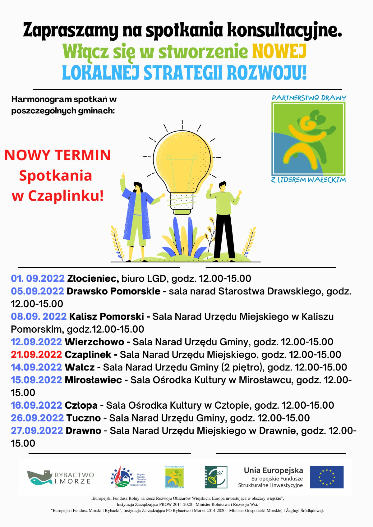 Spotkania konsultacyjne LGD