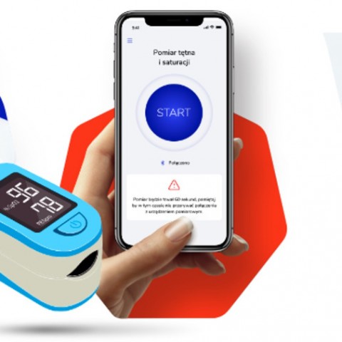 Powiększ obraz: Pulsoksymetr 