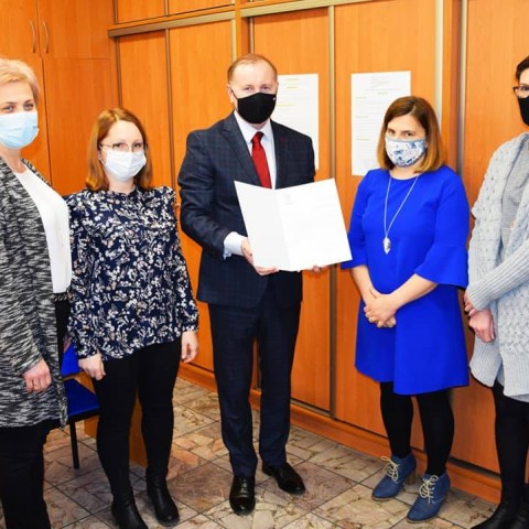 Powiększ obraz: Wyróżnienie dla MGOPS