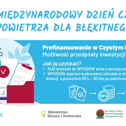 Powiększ obraz: Dzień Czystego Powietrza dla błękitnego nieba