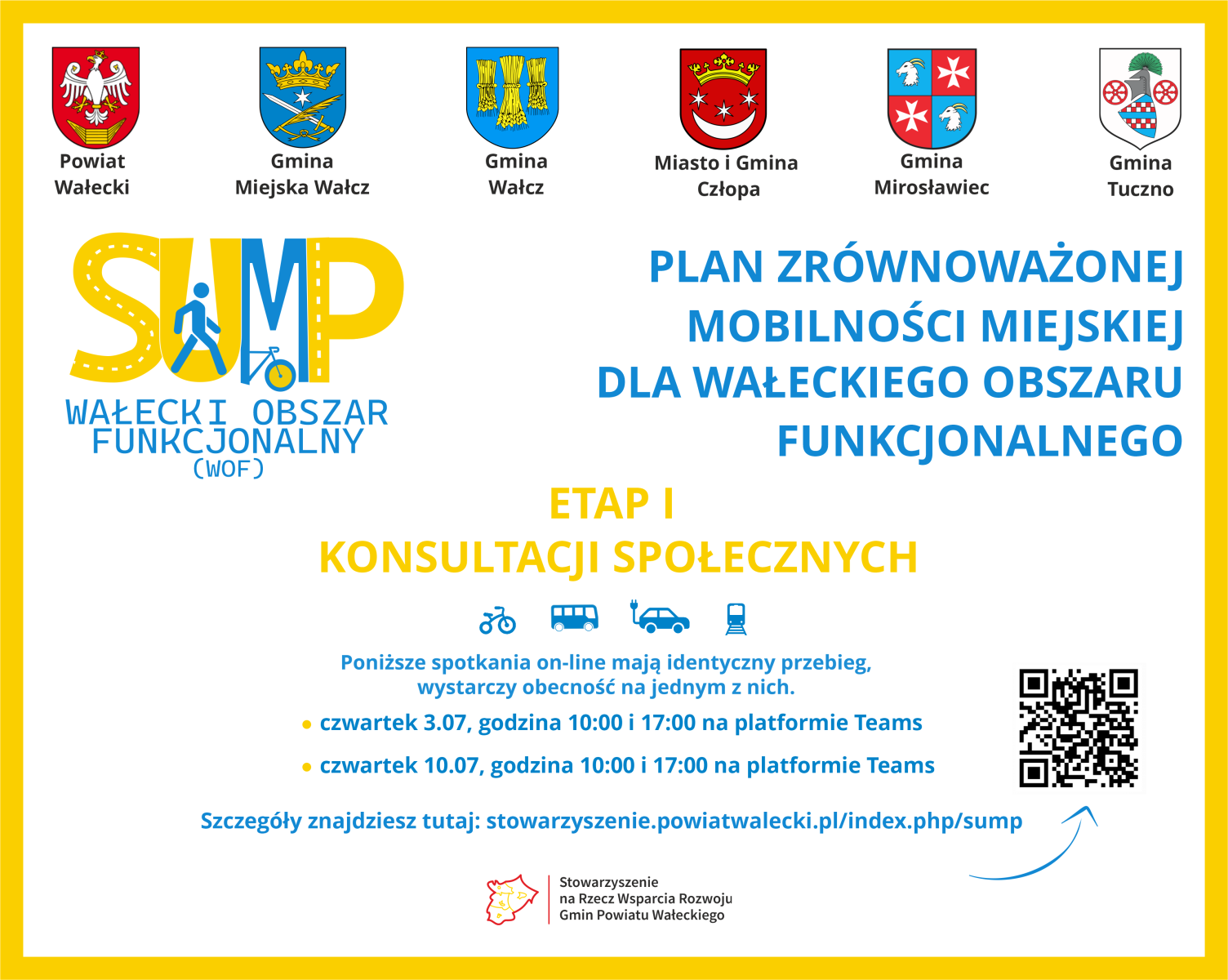 Zdjęcie: Plan Zrównoważonej Mobilności Miejskiej dla Wałeckiego Obszaru Funkcjonalnego